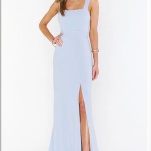 Show Me Your Mumu Paris Bridesmaid DressSteel Blue